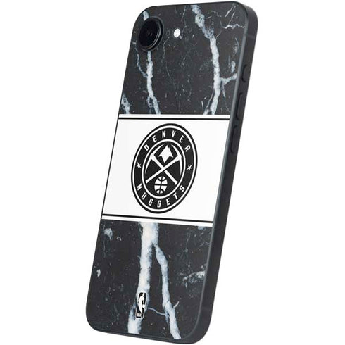 NBA Denver Nuggets Marble iPhone 16e Skin